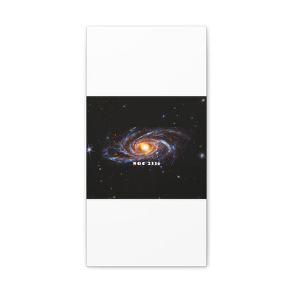 Gaze into the Galaxy: NGC2336 Cosmos Canvas Print