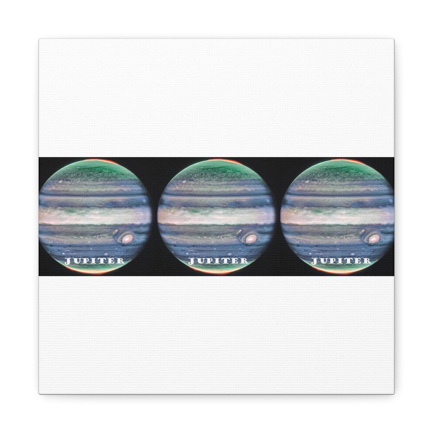 Unveiling Jupiter's Majesty: Cosmos Series Canvas Print