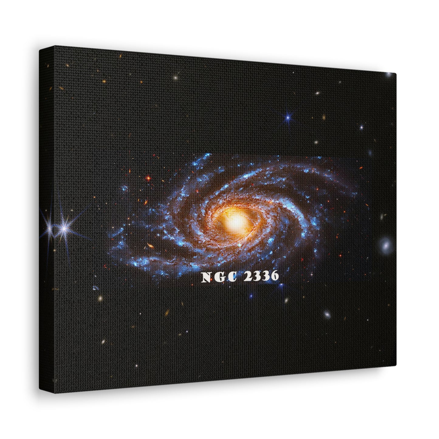 Gaze into the Galaxy: NGC2336 Cosmos Canvas Print