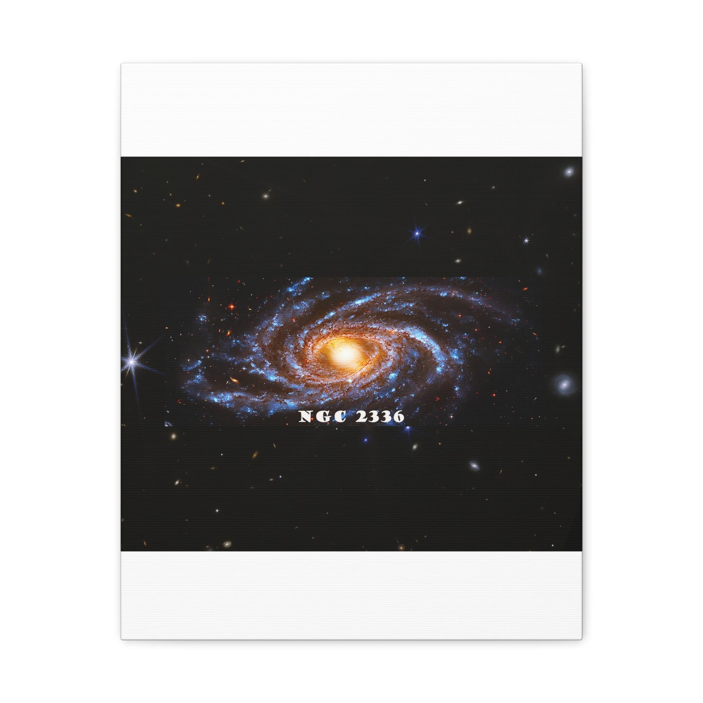 Gaze into the Galaxy: NGC2336 Cosmos Canvas Print