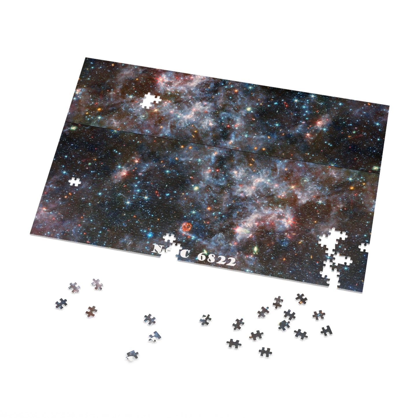 Cosmos Series 21 Thousands of Galaxies  NGC 6822 Jigsaw Puzzle ( 500,1000-Piece)