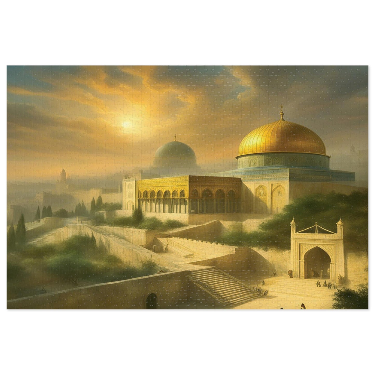 The New City Jerusalem Cityscape Jigsaw Puzzle (252, 500,1000-Piece)