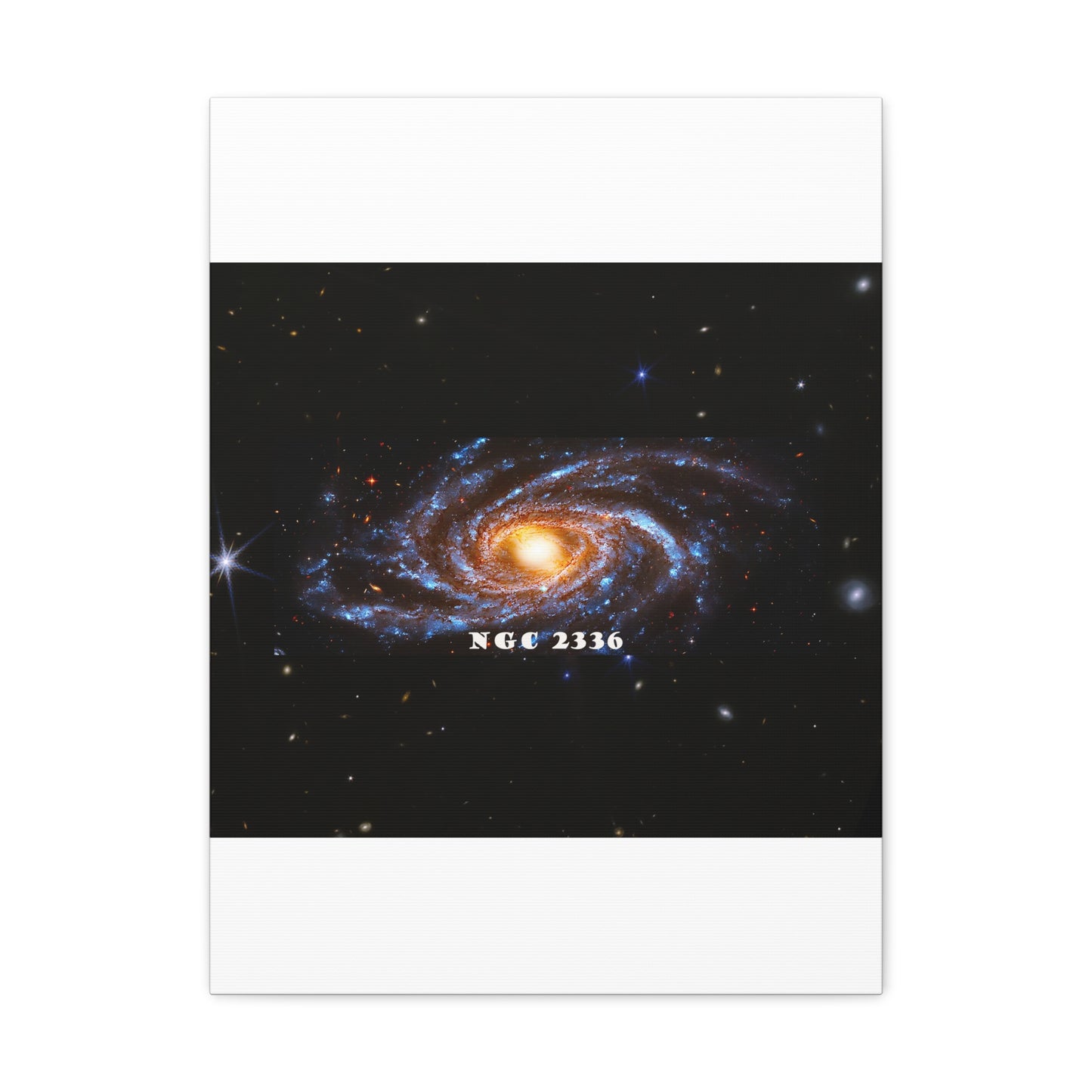 Gaze into the Galaxy: NGC2336 Cosmos Canvas Print