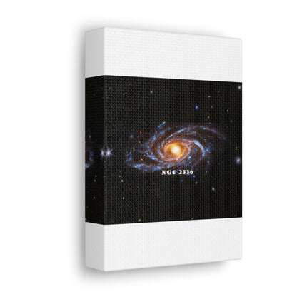 Gaze into the Galaxy: NGC2336 Cosmos Canvas Print