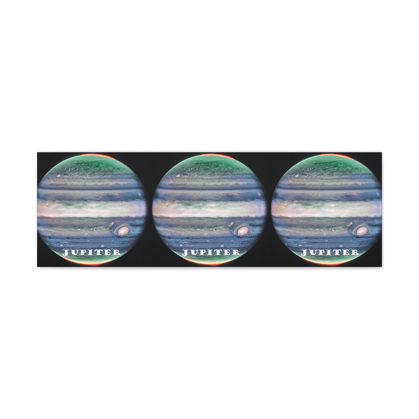 Unveiling Jupiter's Majesty: Cosmos Series Canvas Print