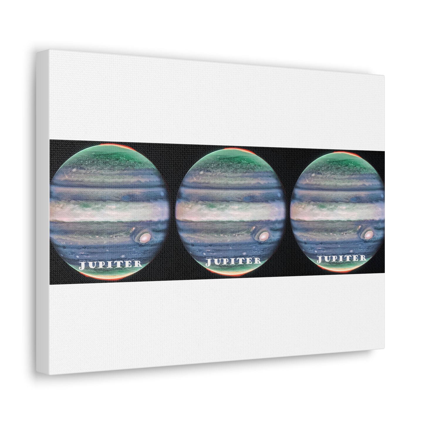 Unveiling Jupiter's Majesty: Cosmos Series Canvas Print