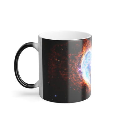 Cosmos Series 20 SPACE AMEBOA  Coffee  Mug 11oz  "Unlock the Cosmos with Every Pour! Experience Galactic Wonders as Hot Java Awakens the Cosmos Series  Mugs!""