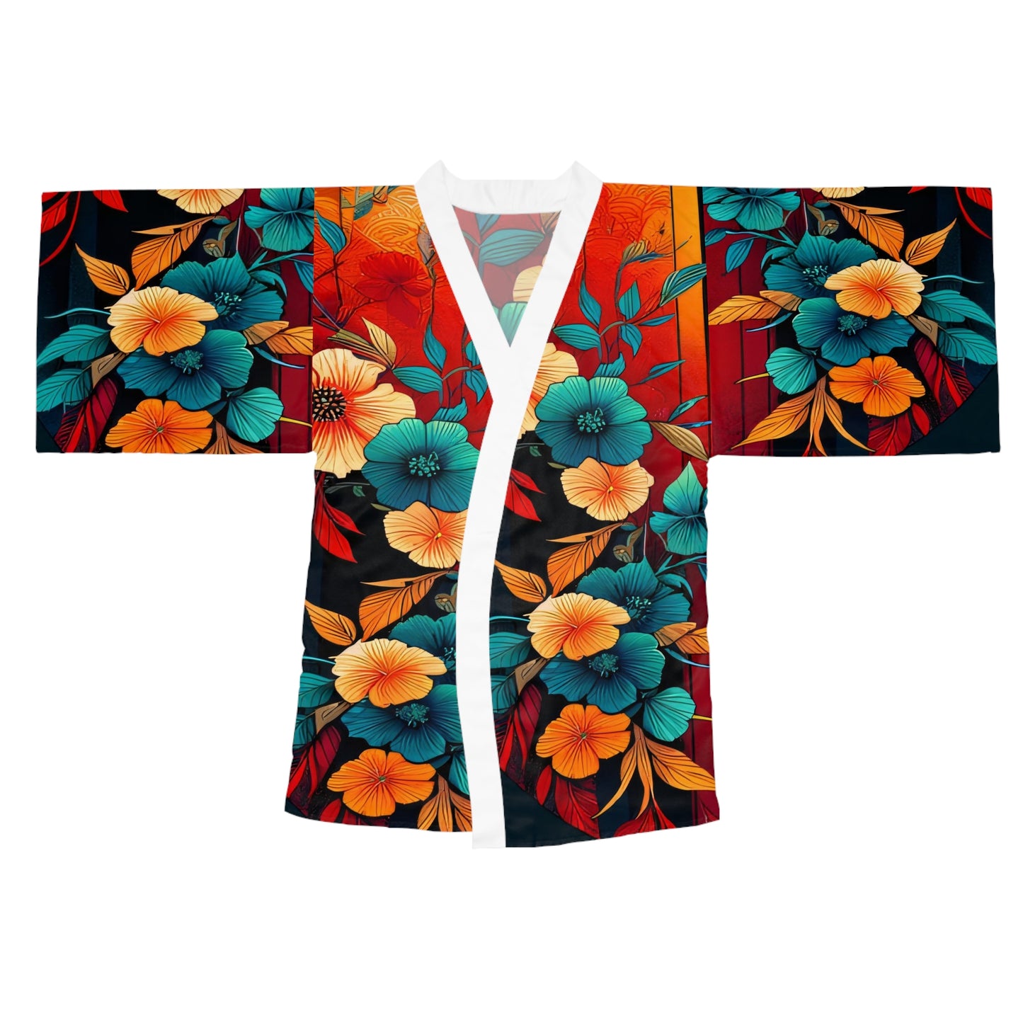 Sophisticated Cosmopolitan Series (I) Long Sleeve Kimono Robe 🌸