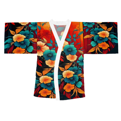 Sophisticated Cosmopolitan Series (I) Long Sleeve Kimono Robe 🌸