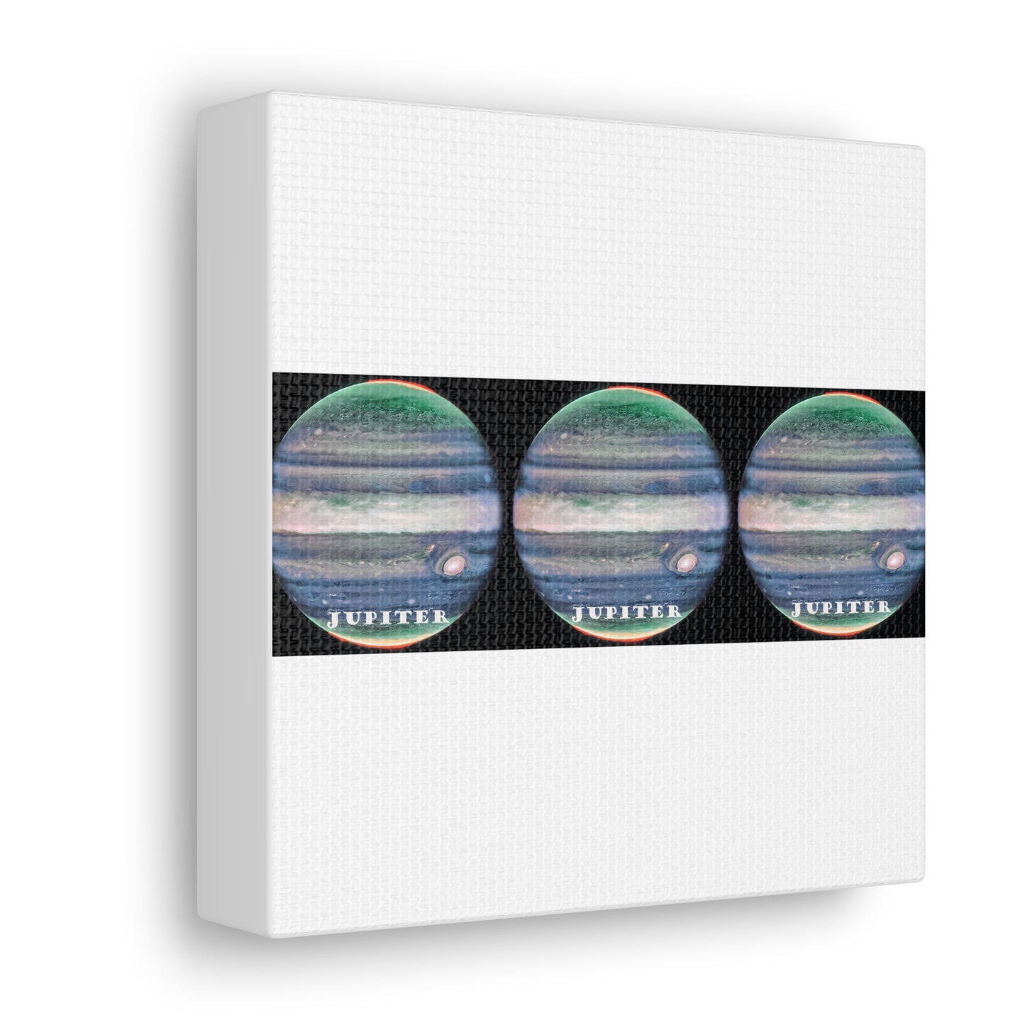 Unveiling Jupiter's Majesty: Cosmos Series Canvas Print