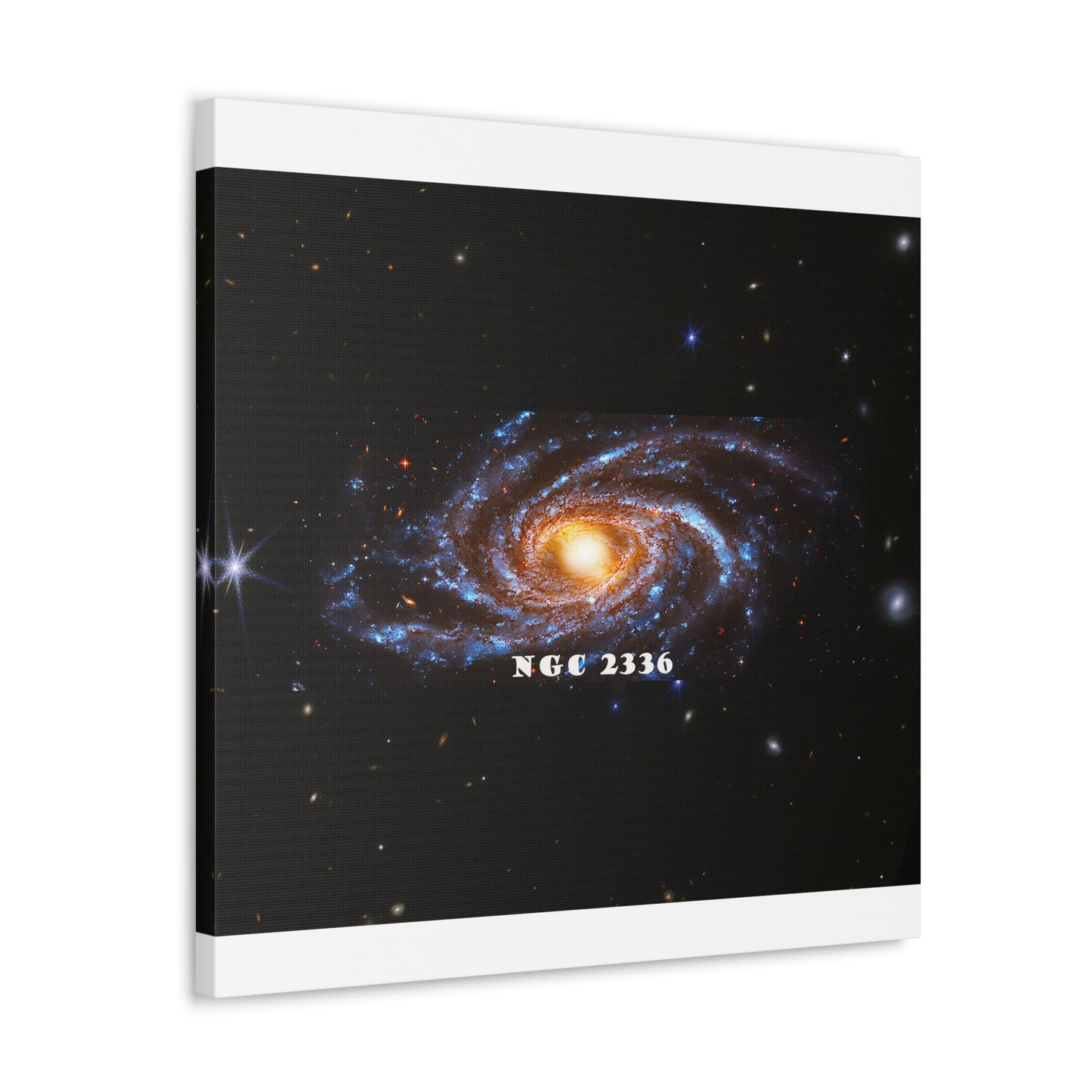 Gaze into the Galaxy: NGC2336 Cosmos Canvas Print