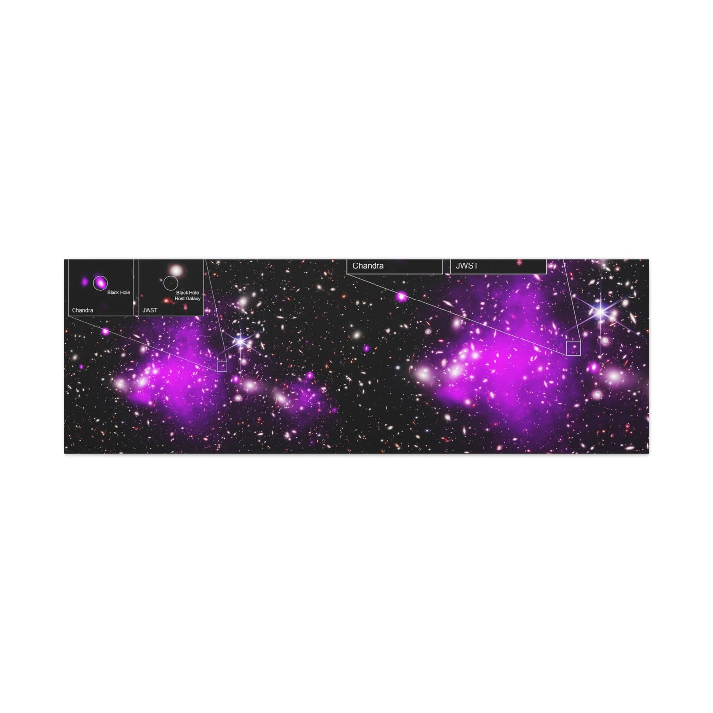 Explore the Cosmic Depths: Cosmos Series 8 Canvas Print