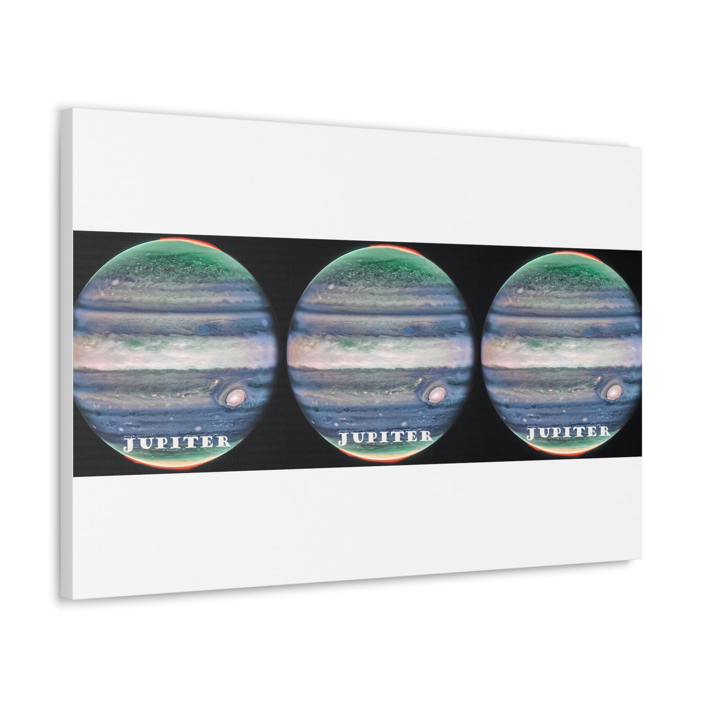 Unveiling Jupiter's Majesty: Cosmos Series Canvas Print