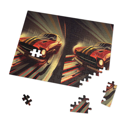 Almost Mustang '69 Jigsaw Puzzle: Classic Car Edition