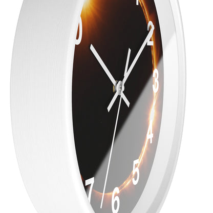 Solar Eclipse Clock Wall Clock Home Use!!