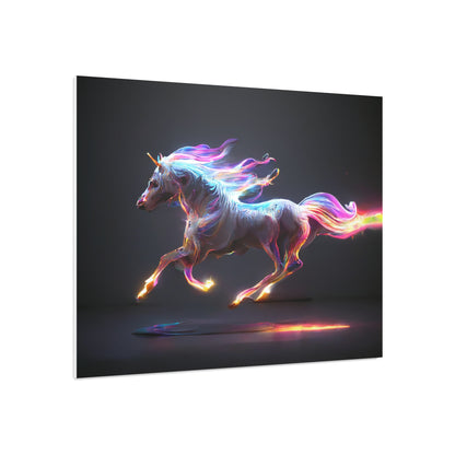 "The Magic Pony" Foam Board Print