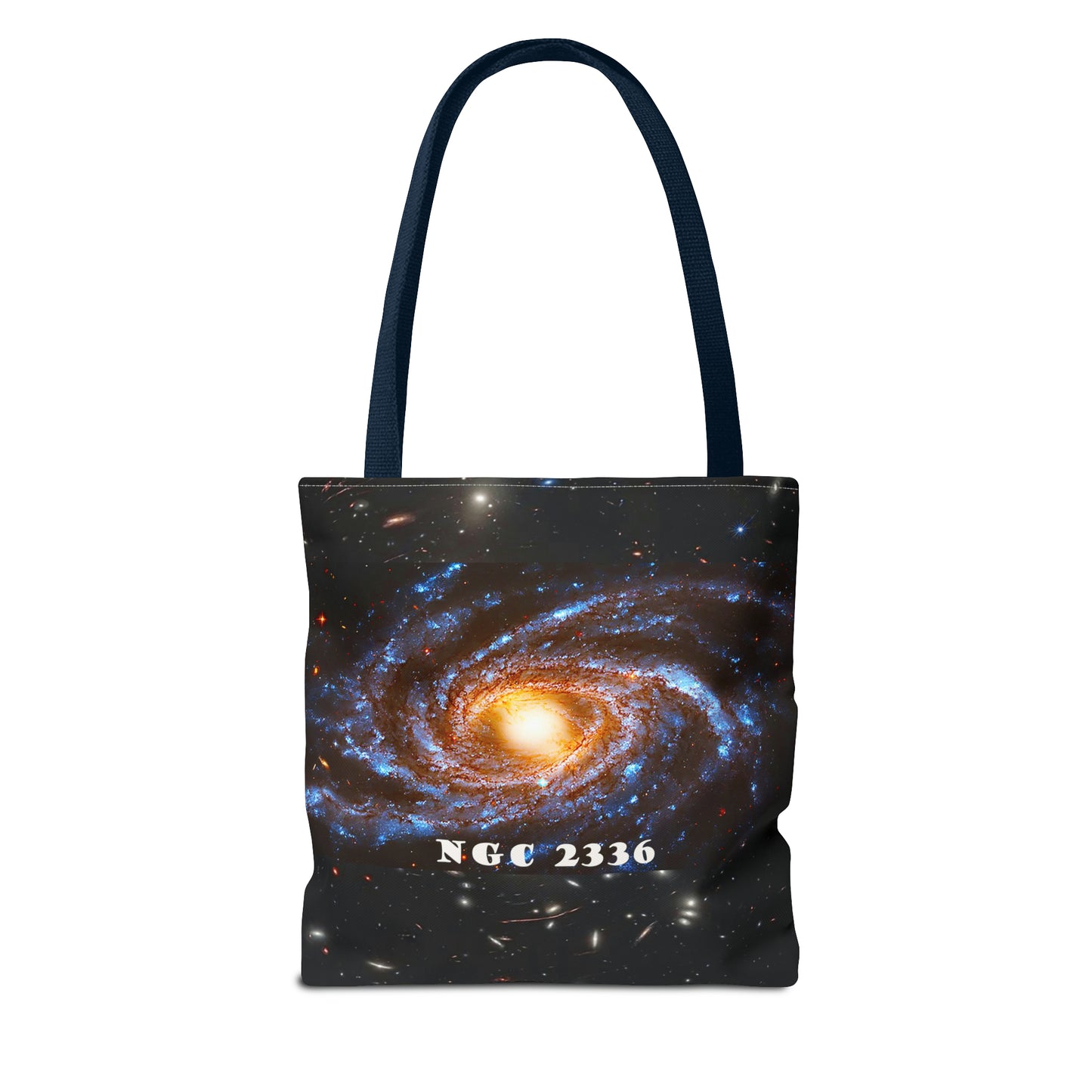 NGC2336 Galaxy Tote: Where Space Meets Style Series 14 , 9ozTote Bag (AOP)