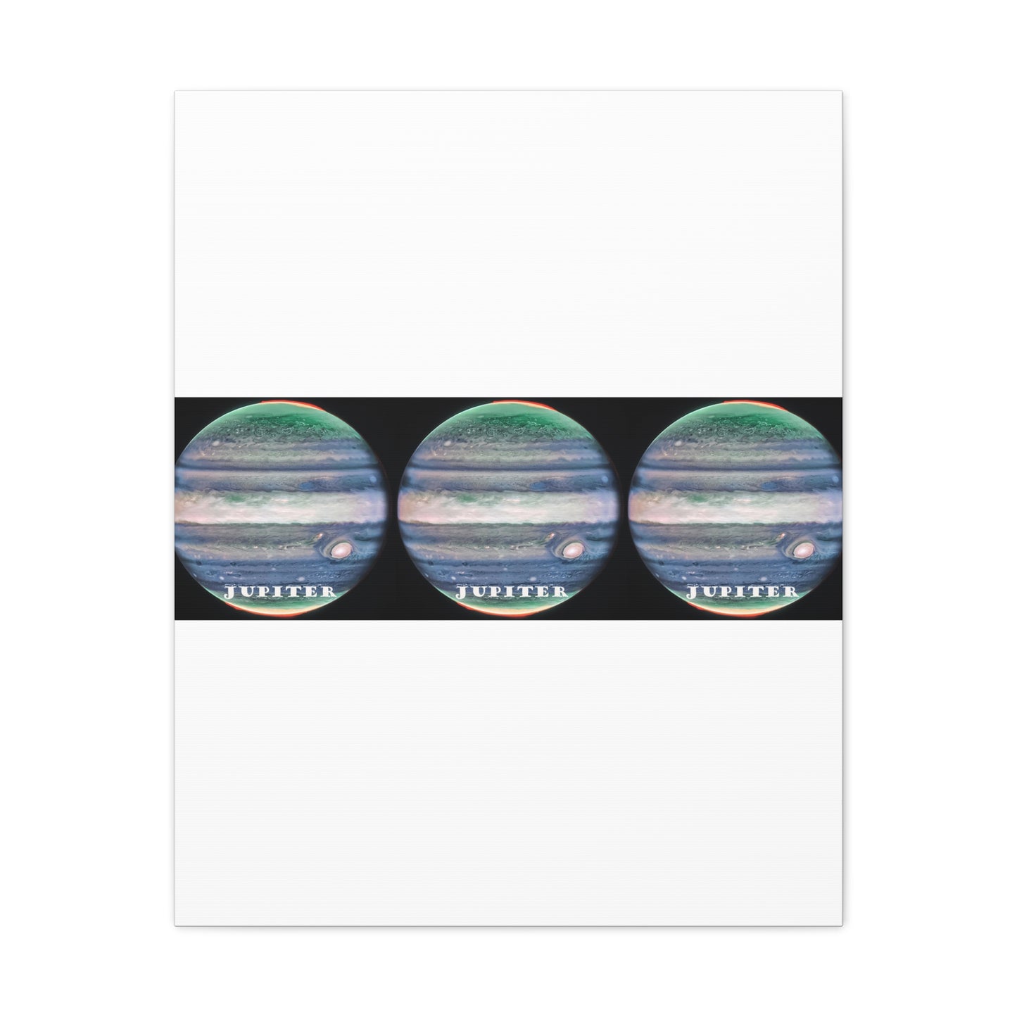 Unveiling Jupiter's Majesty: Cosmos Series Canvas Print