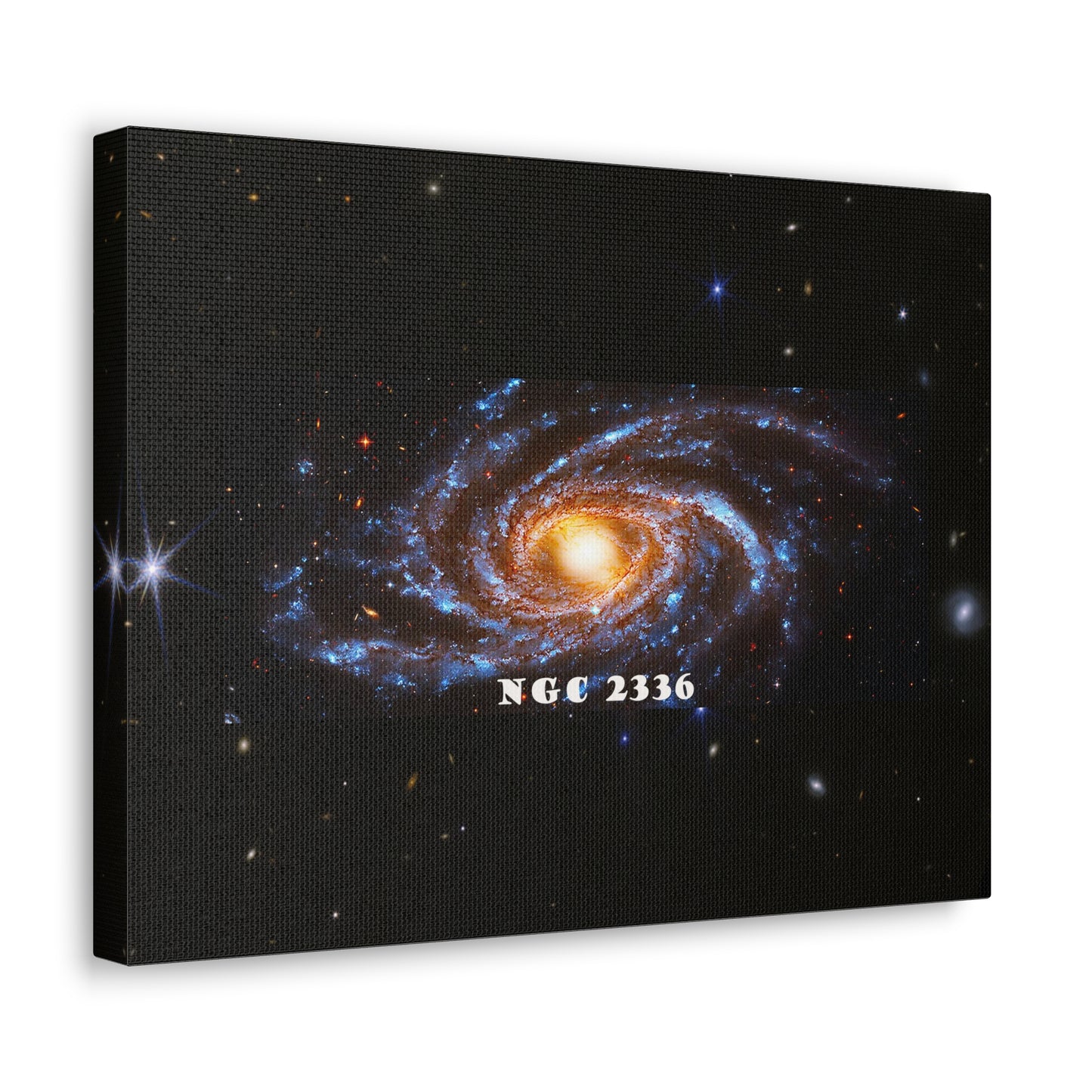 Gaze into the Galaxy: NGC2336 Cosmos Canvas Print