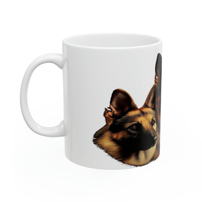 🛡️ Feel the Protection: German Shepherd Guard Mug 11oz