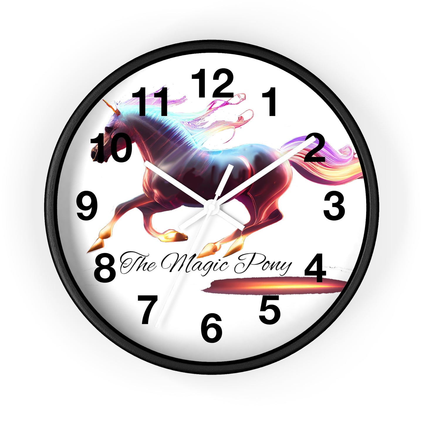 The Magic Pony  Clock Wall Clock Home Use!!