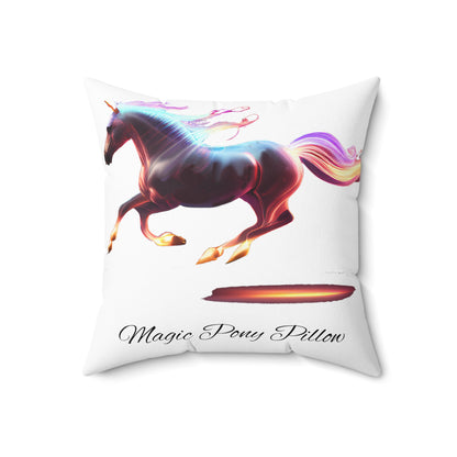 "The Magic Pony Pillow": Lily's Digital Images of Unicorns & Flying Horses