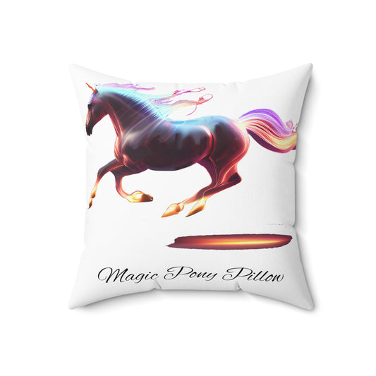 "The Magic Pony Pillow": Lily's Digital Images of Unicorns & Flying Horses