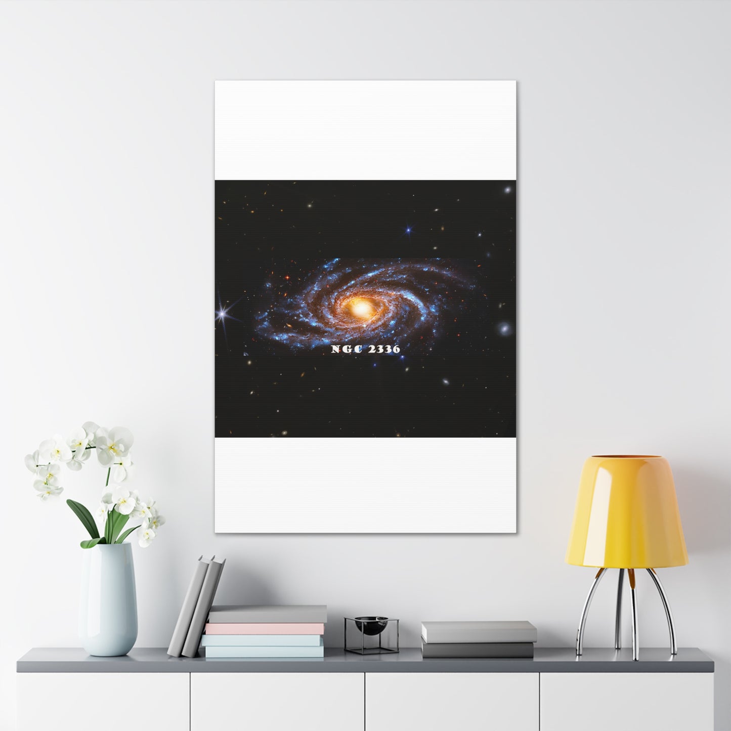 Gaze into the Galaxy: NGC2336 Cosmos Canvas Print