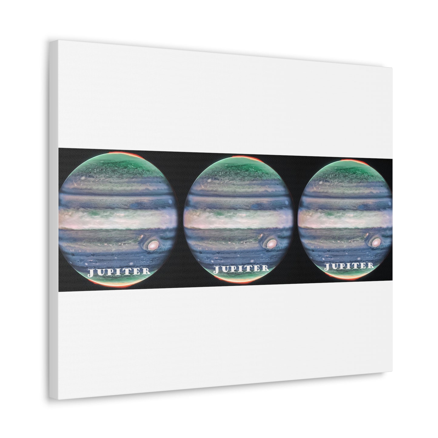 Unveiling Jupiter's Majesty: Cosmos Series Canvas Print