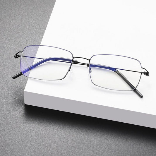 Light Titanium Casual Business Presbyopic Glasses