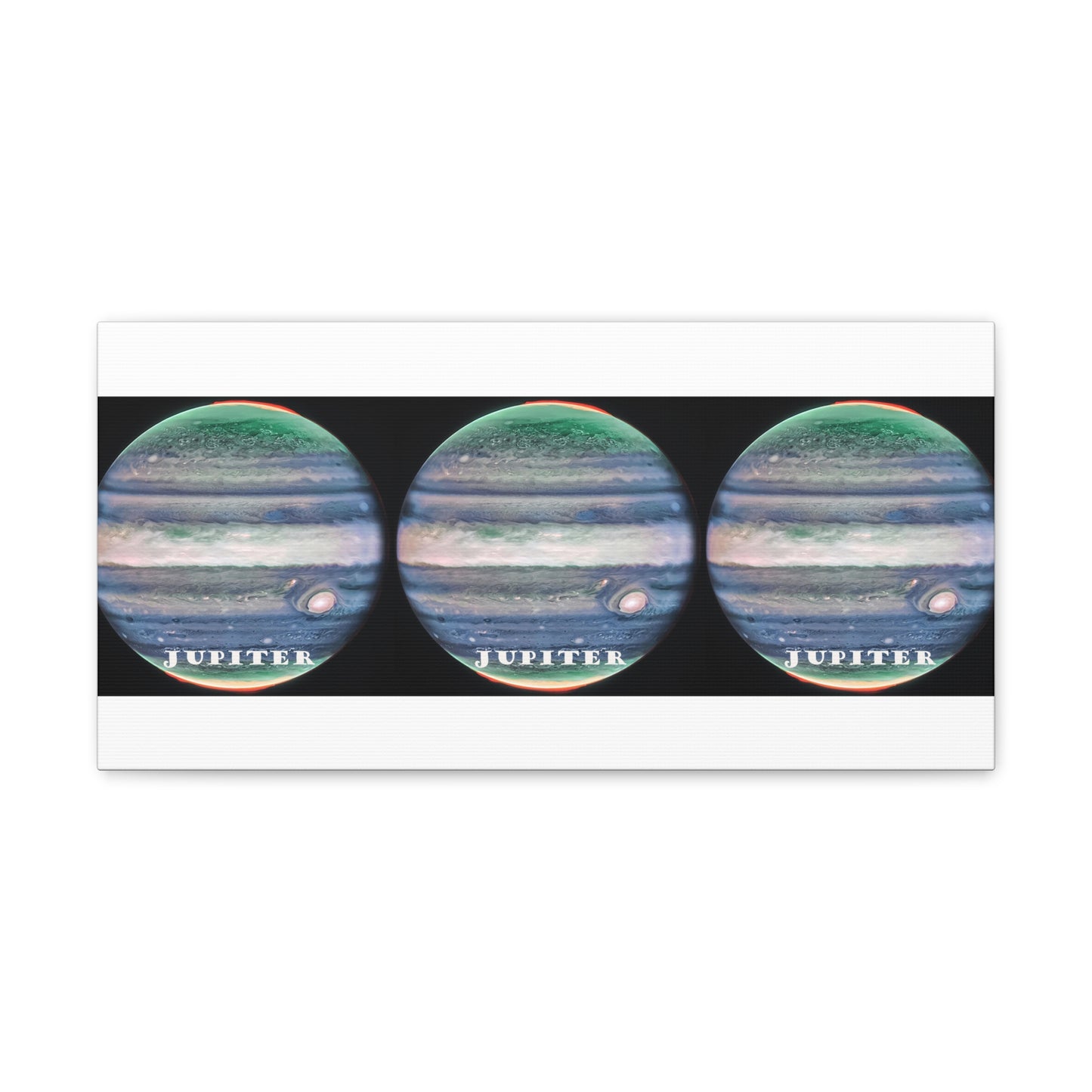 Unveiling Jupiter's Majesty: Cosmos Series Canvas Print