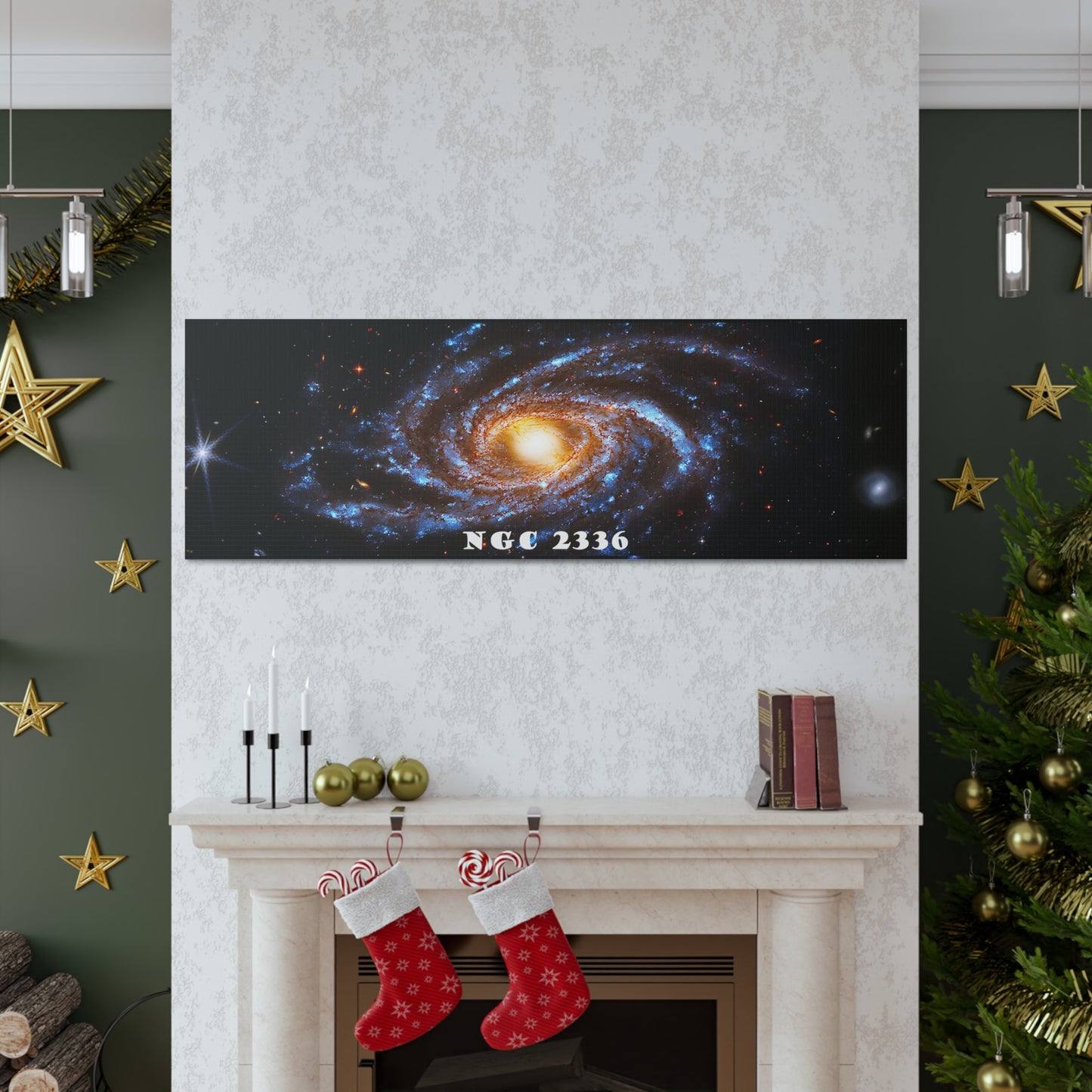 Gaze into the Galaxy: NGC2336 Cosmos Canvas Print