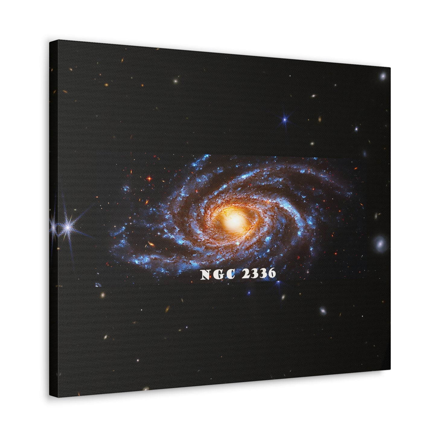 Gaze into the Galaxy: NGC2336 Cosmos Canvas Print