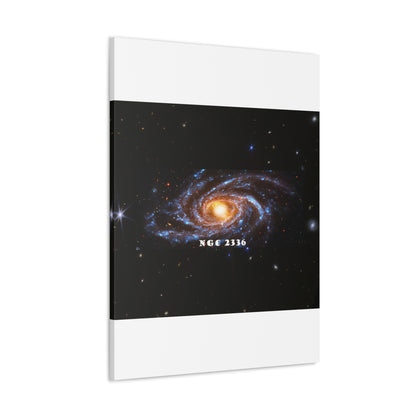 Gaze into the Galaxy: NGC2336 Cosmos Canvas Print