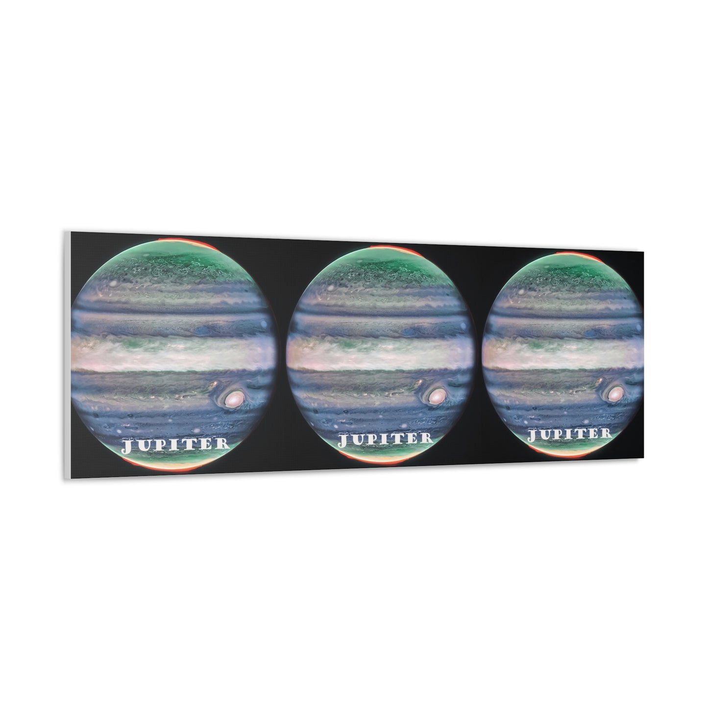 Unveiling Jupiter's Majesty: Cosmos Series Canvas Print