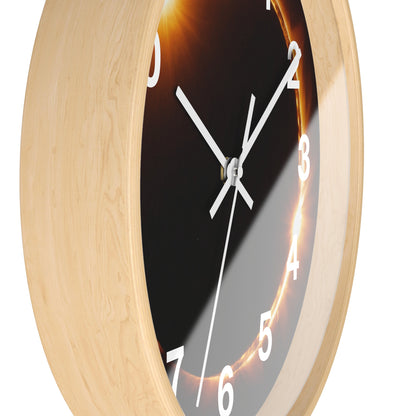 Solar Eclipse Clock Wall Clock Home Use!!