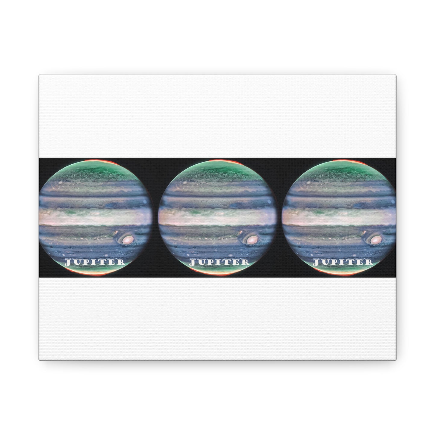 Unveiling Jupiter's Majesty: Cosmos Series Canvas Print