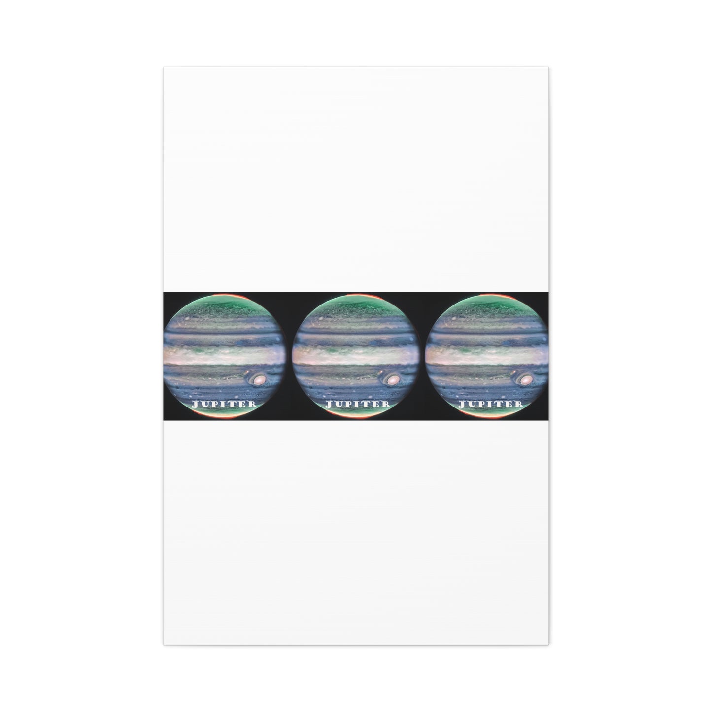 Unveiling Jupiter's Majesty: Cosmos Series Canvas Print