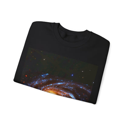 Cosmos Series 14 NGC2336-galaxy Unisex Heavy Blend™ Crewneck Sweatshirt