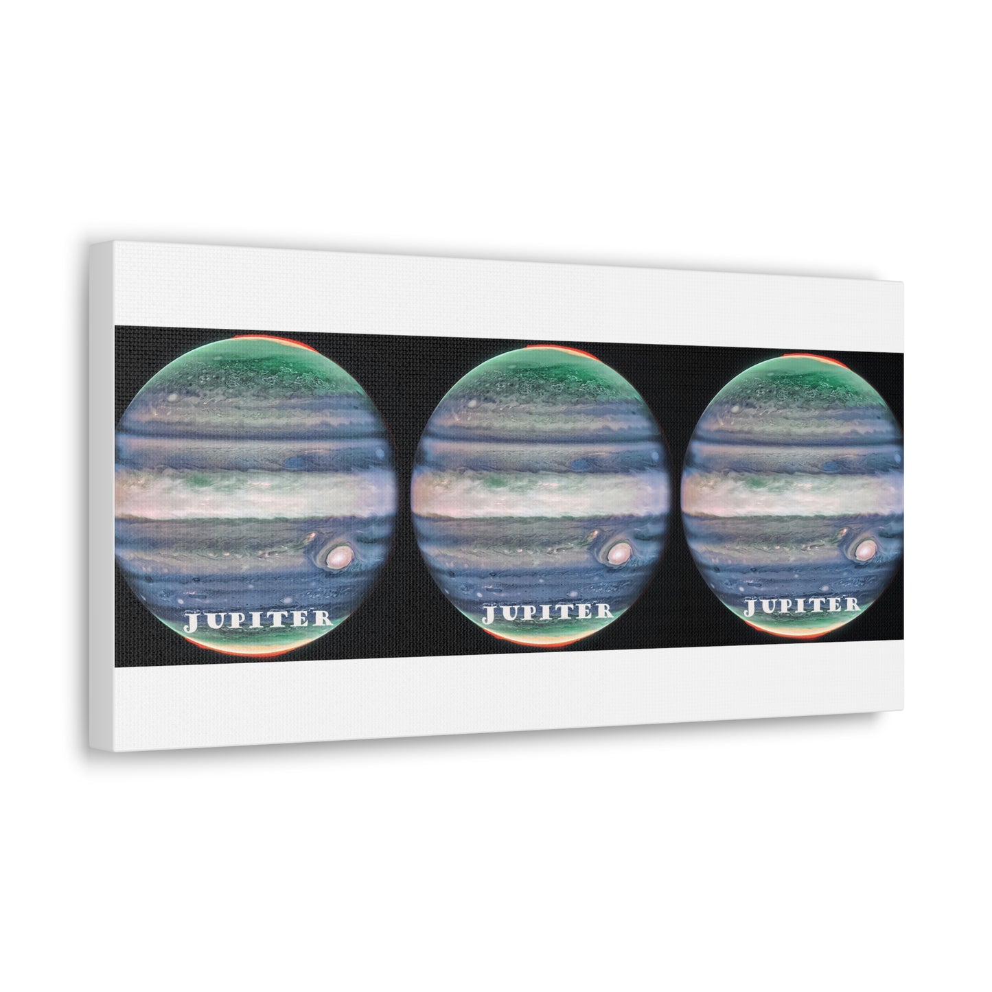 Unveiling Jupiter's Majesty: Cosmos Series Canvas Print