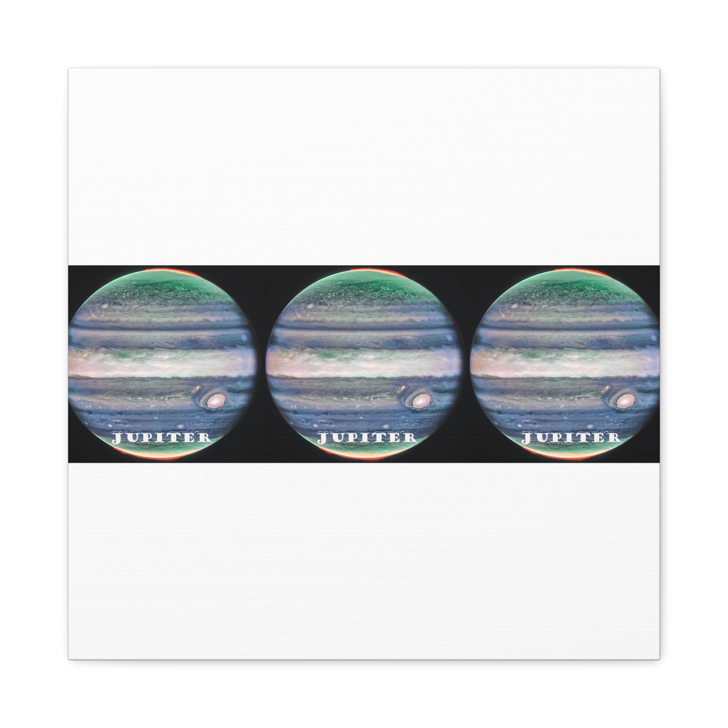 Unveiling Jupiter's Majesty: Cosmos Series Canvas Print