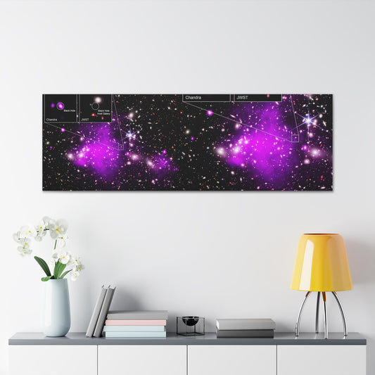 Explore the Cosmic Depths: Cosmos Series 8 Canvas Print