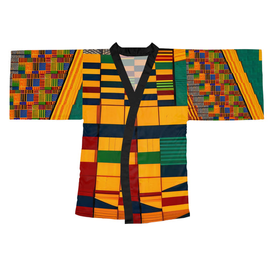Sophisticated Cosmopolitan Series (P) Long Sleeve Kimono Robe 🌸