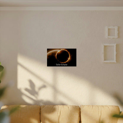 Solar Eclipse Watercolor Posters: Add Cosmic Artistry to Your Walls 54" x 36" (Horizontal) $119.99