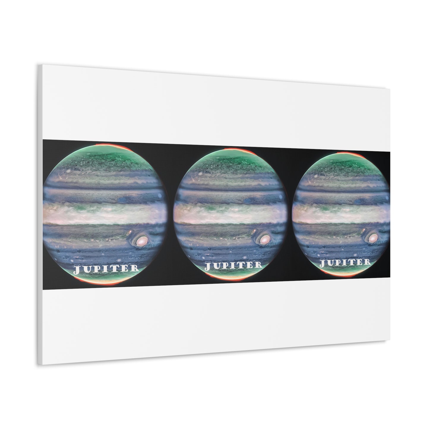 Unveiling Jupiter's Majesty: Cosmos Series Canvas Print