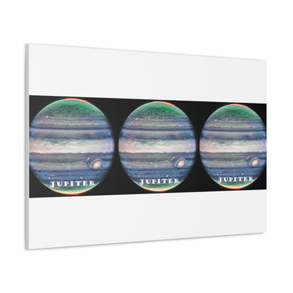 Unveiling Jupiter's Majesty: Cosmos Series Canvas Print