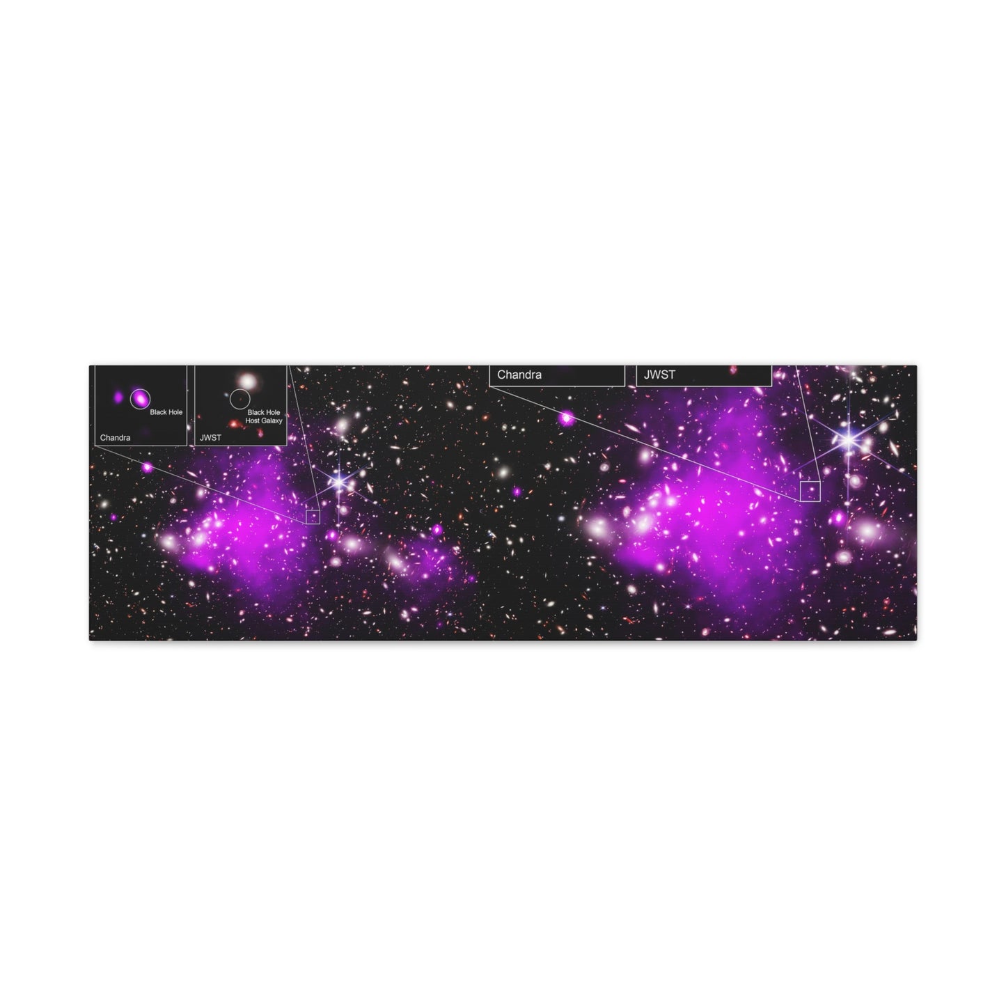 Explore the Cosmic Depths: Cosmos Series 8 Canvas Print