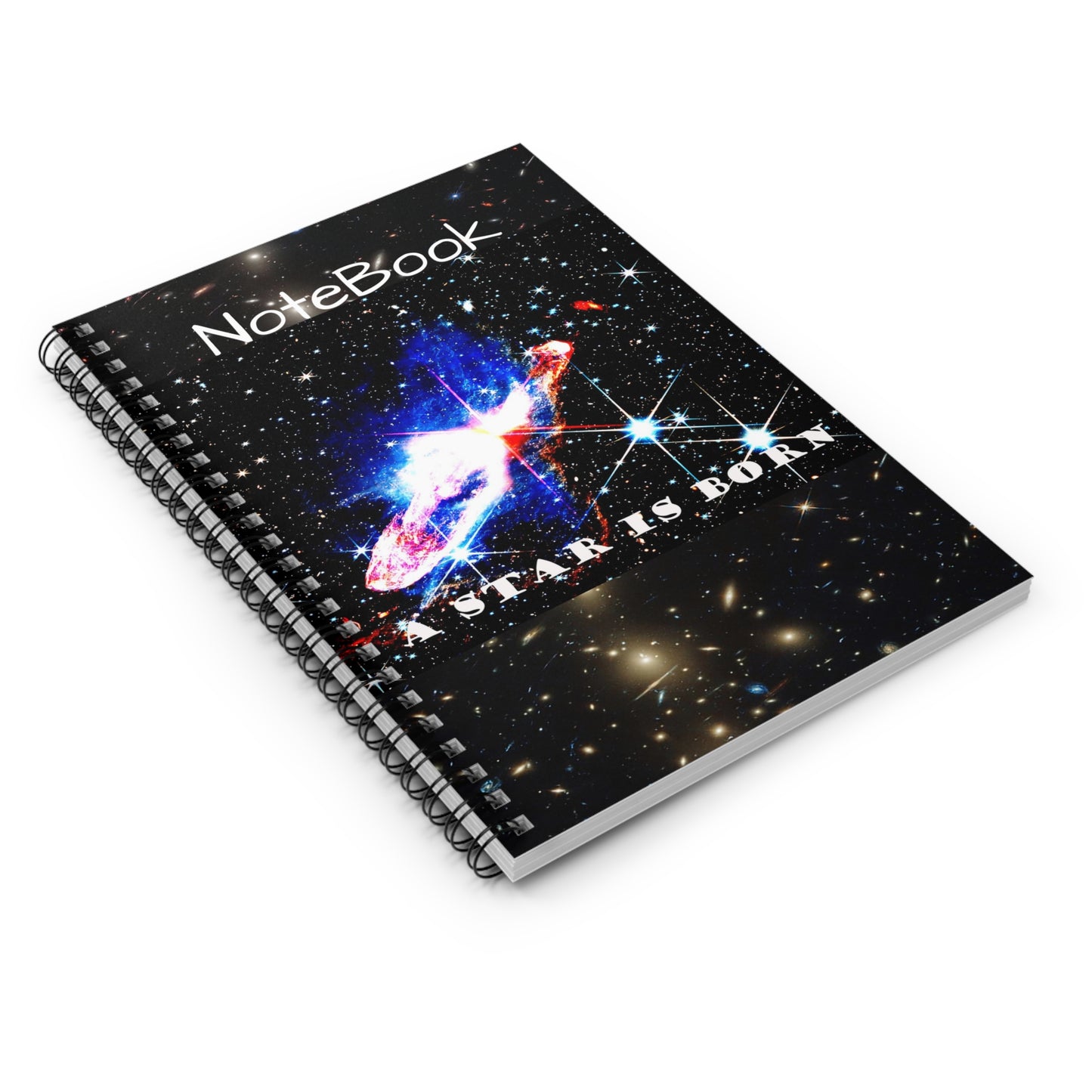 Cosmos Series 16 Actively Forming Stars Spiral Notebook - Ruled Line