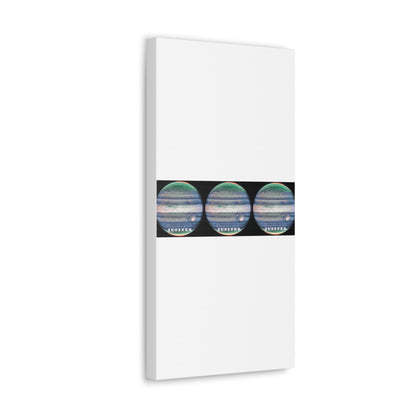 Unveiling Jupiter's Majesty: Cosmos Series Canvas Print