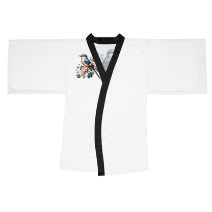 Sophisticated Cosmopolitan Series (L) Long Sleeve Kimono Robe 🌸